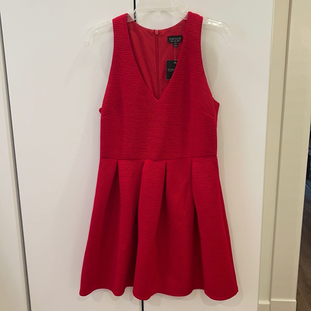 NWT! - Topshop red dress